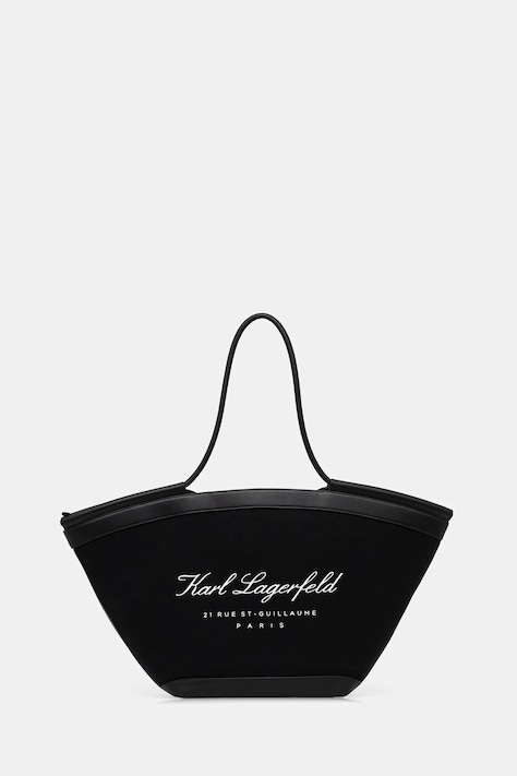 Τσάντα Karl Lagerfeld K/HOTEL χρώμα: μαύρο, B1W46069
