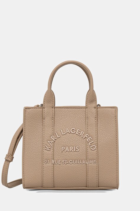 Karl Lagerfeld torebka K/RSG MN kolor beżowy B1W30042