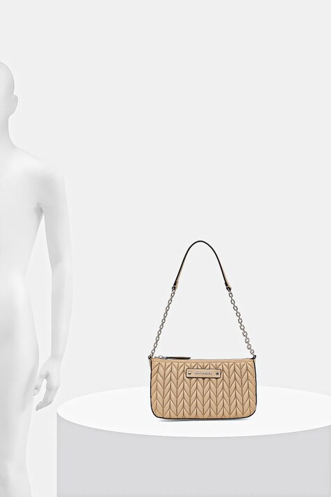 Karl Lagerfeld torebka K/WEAVE kolor beżowy B1W32031