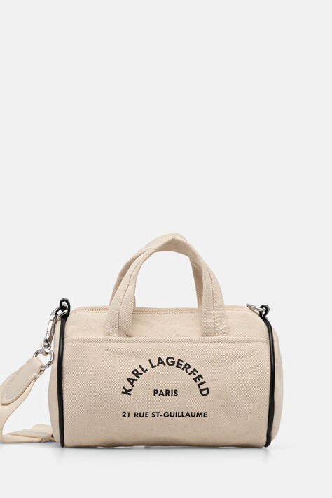 Karl Lagerfeld torebka K/RSG kolor beżowy B1W50018