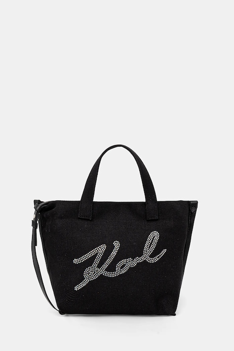 Karl Lagerfeld torebka K/SIGNATURE kolor czarny B1W50027