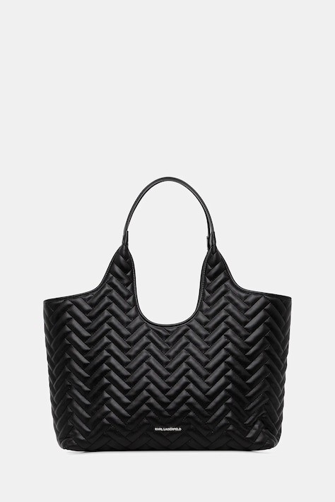 Τσάντα Karl Lagerfeld K/BRICK χρώμα: μαύρο, B1W30038