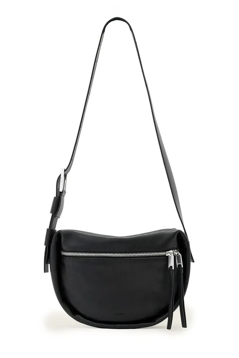 AllSaints Torebka damska skórzana czarna W565XD