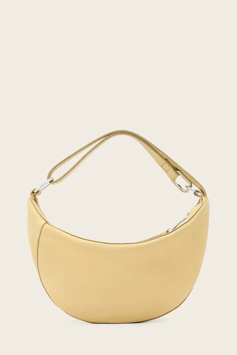 AllSaints crossbody torbica ženska usnjena rumena W546XD