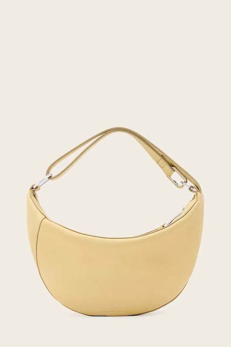 AllSaints crossbody kabelka dámská kožená žlutá W546XD