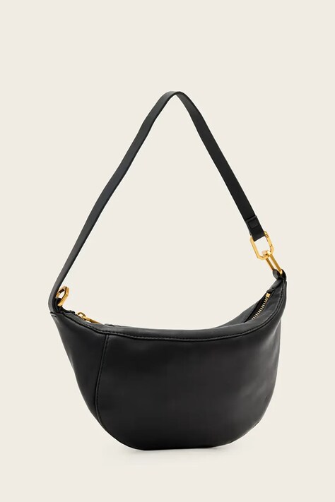 AllSaints сумка крос-боді жіноча шкіряна — SS26-TOD0AL, чорний — фото 2