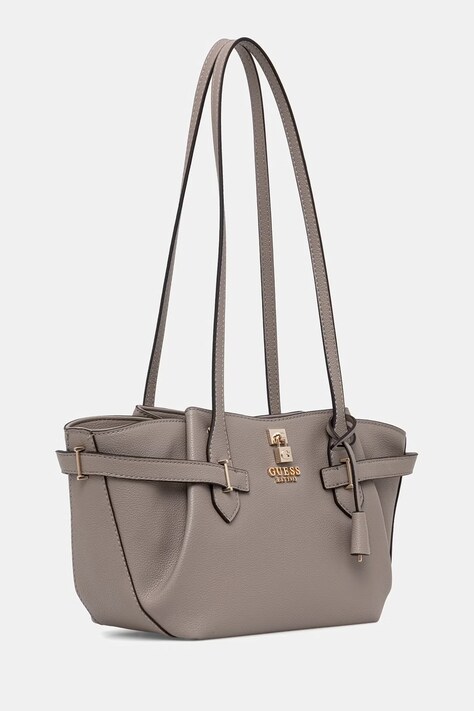 Τσάντα Guess YESBA χρώμα: μπεζ, HWBG78 33080