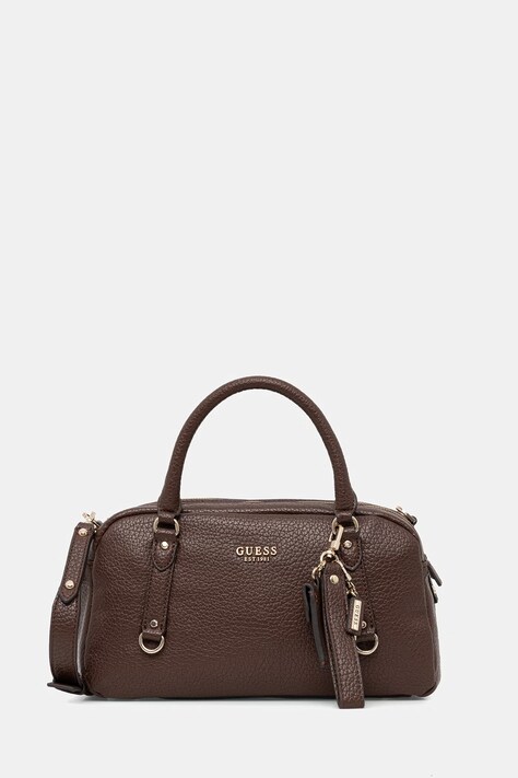 Guess torebka MARSHA kolor brązowy HWBG95 01060