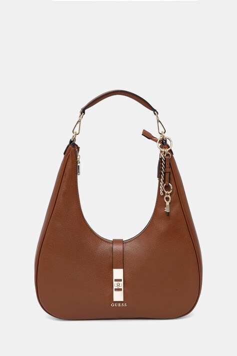 Guess torebka BROOKE kolor brązowy HWBG98 97020