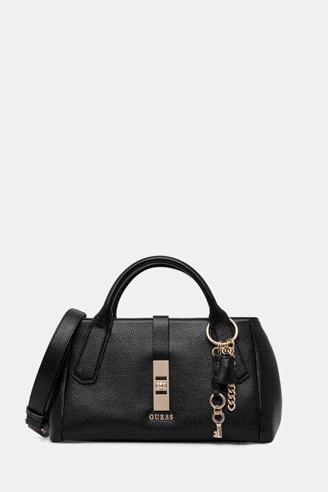 Τσάντα Guess BROOKE χρώμα: μαύρο, HWBG98 97060