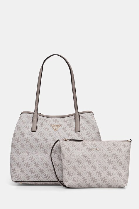 Guess torebka VICTTORIA kolor beżowy HWESG9 51428