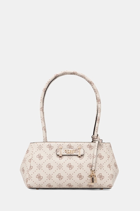 Τσάντα Guess CARRIE χρώμα: μπεζ, HWGP98 98080