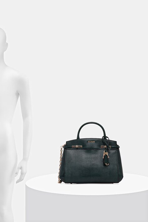 Guess torebka MELINDA kolor zielony HWKL99 33060