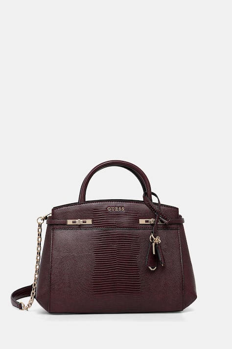 Guess poșetă MELINDA culoarea bordo, HWKL99 33060