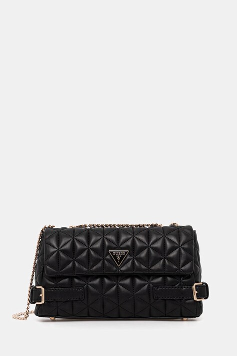 Guess torebka PAISLEIGH kolor czarny HWQG98 83210