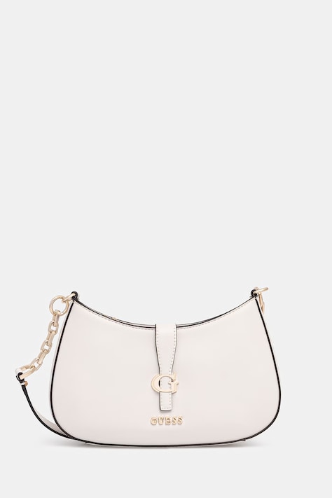 Τσάντα Guess CARRIE χρώμα: άσπρο, HWVG98 96180