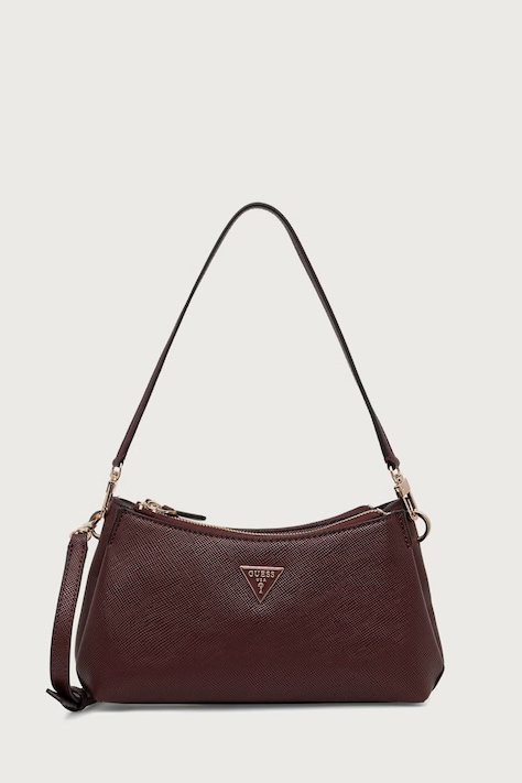 Guess Crossbody kabelka dámská z imitace kůže NOELLE burgundská HWZG96 72730