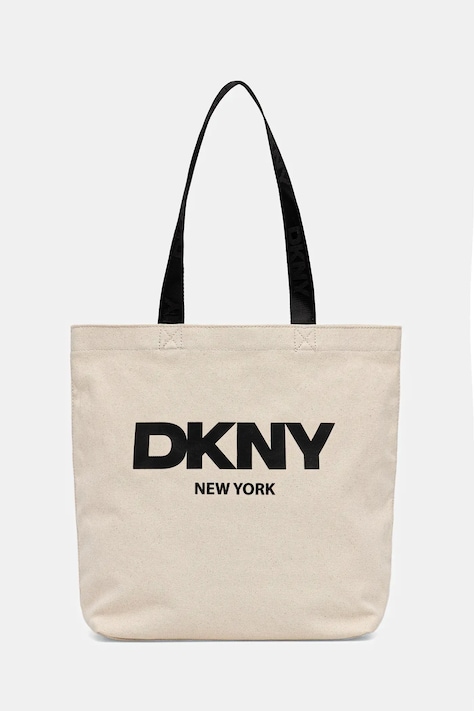 Dkny torebka kolor beżowy R53AGN37
