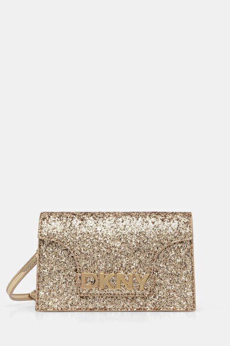 Dkny torebka kolor złoty R545DG58