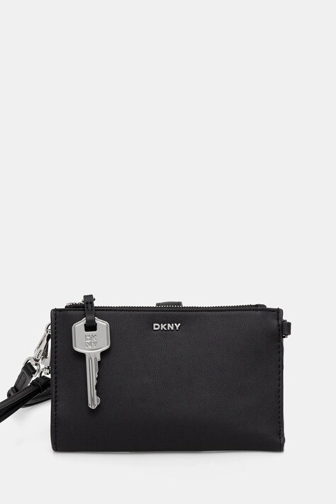 Dkny portfel damski kolor czarny R545AN80