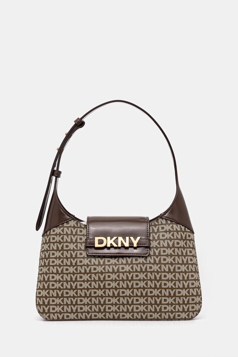 Dkny torebka kolor brązowy R5235L20