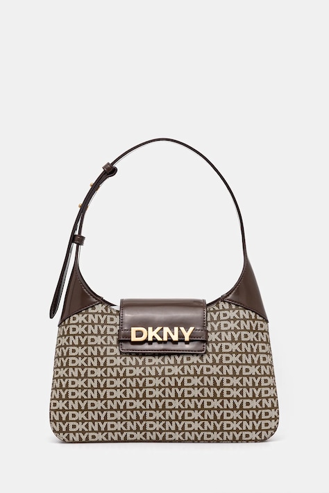 Dkny torebka kolor brązowy R5235L20