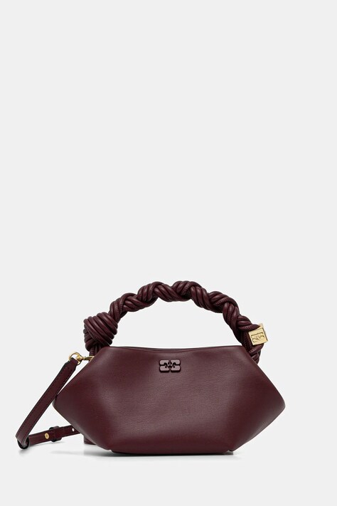 GANNI torebka A6947 kolor bordowy A6947