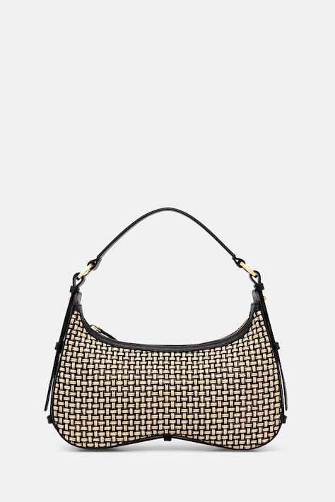 Pollini torebka skórzana kolor beżowy PC4440PP1 QF1