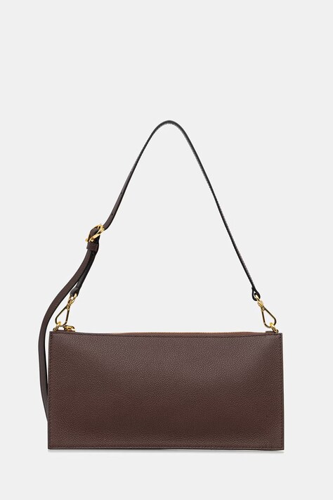 Pollini kopertówka damska skórzana brązowa PC4456PP0 QC2