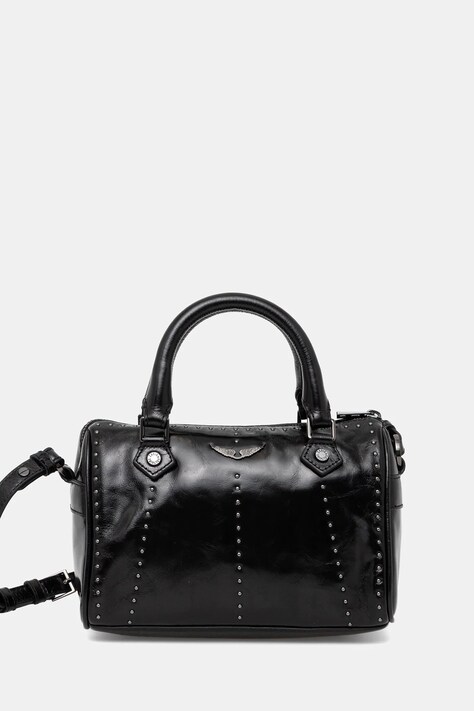 Δερμάτινη τσάντα ZADIG&VOLTAIRE χρώμα: μαύρο, LWBA04173
