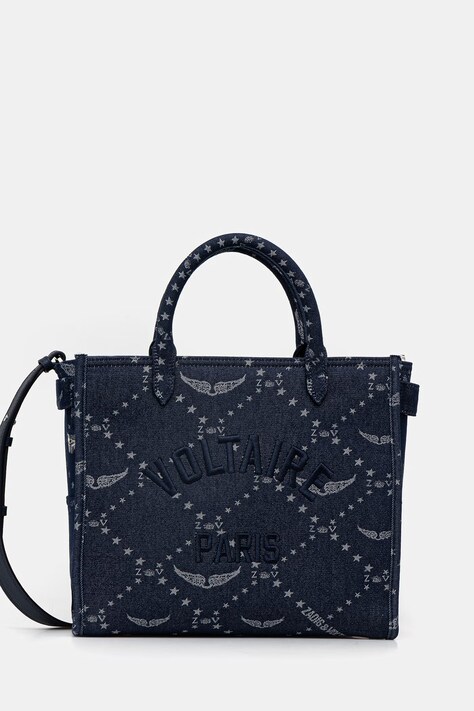 ZADIG&VOLTAIRE torebka kolor granatowy LWBA04248