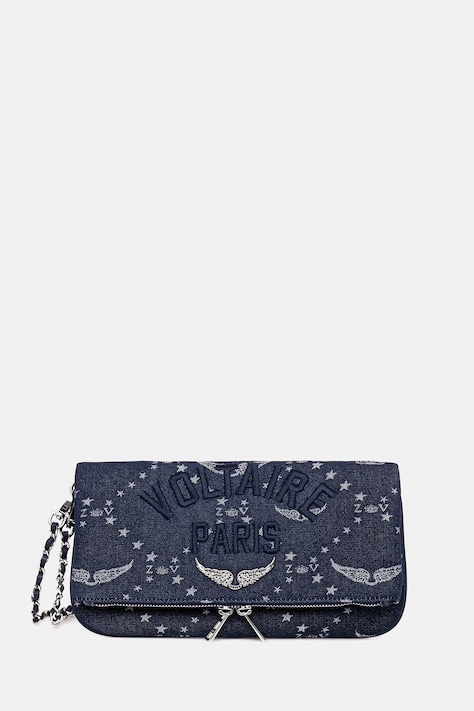 ZADIG&VOLTAIRE torebka kolor granatowy LWBA04346