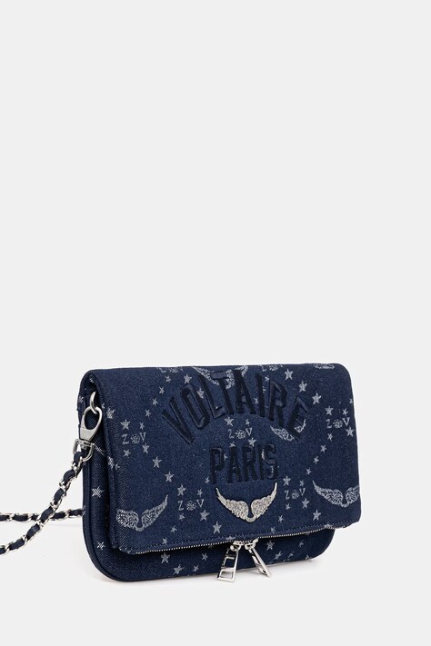 ZADIG&VOLTAIRE torebka kolor granatowy LWBA04346