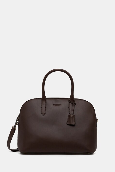 Marc O'Polo torebka skórzana kolor brązowy 5000009167