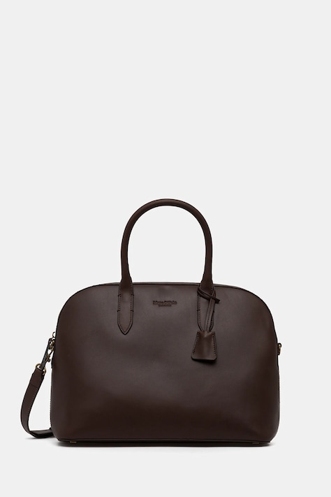 Marc O'Polo torebka skórzana kolor brązowy 5000009167