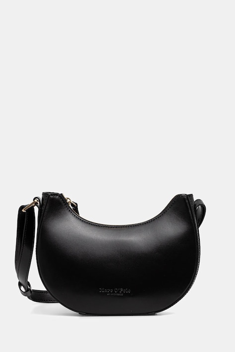 Marc O'Polo torebka skórzana kolor czarny 5000009277