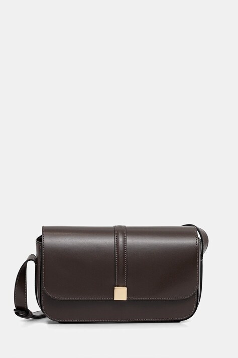 Marc O'Polo torebka skórzana kolor brązowy 5000009278