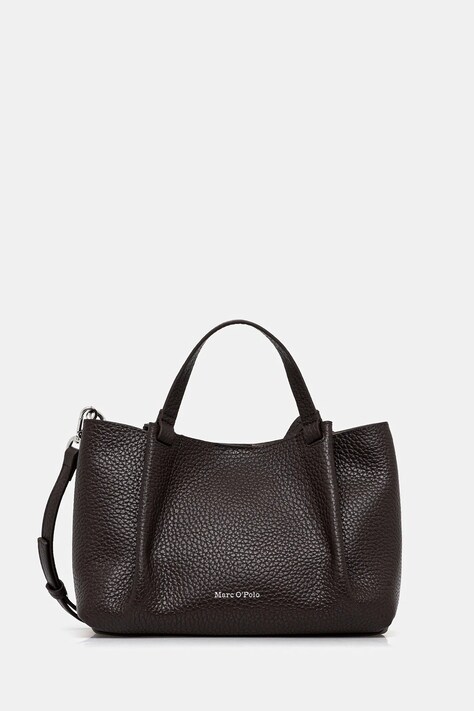 Marc O'Polo torebka skórzana kolor brązowy 5000009283