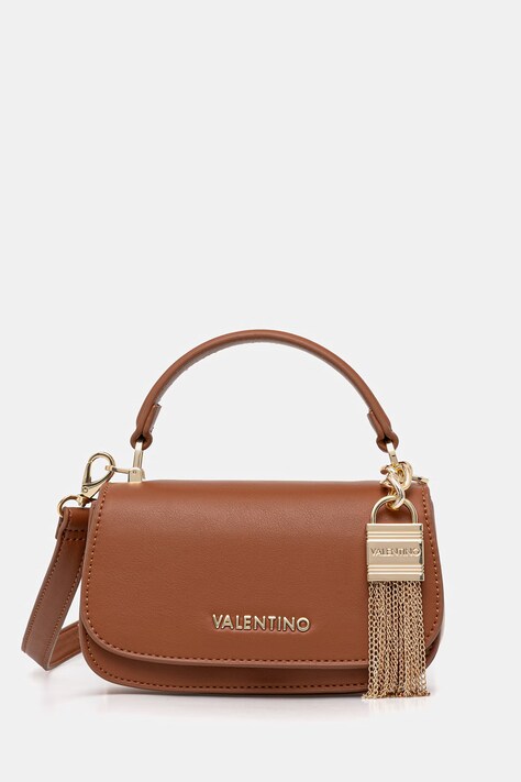Valentino Bags torebka crossbody damska IRIDE brązowa VBS9OU10