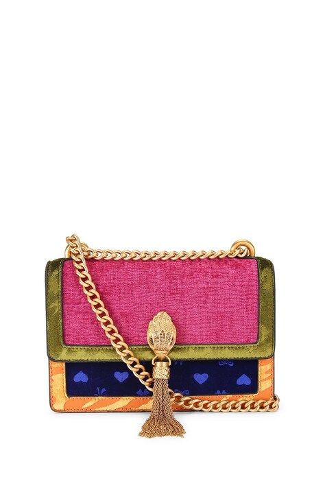 Kurt Geiger London torebka welurowa Shoreditch kolor multicolor 3536269789