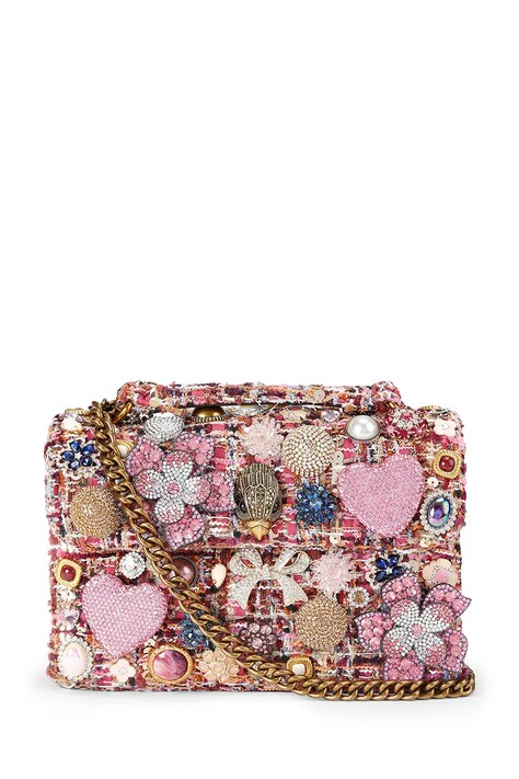 Kurt Geiger London torebka Kensington kolor bordowy 4857257609