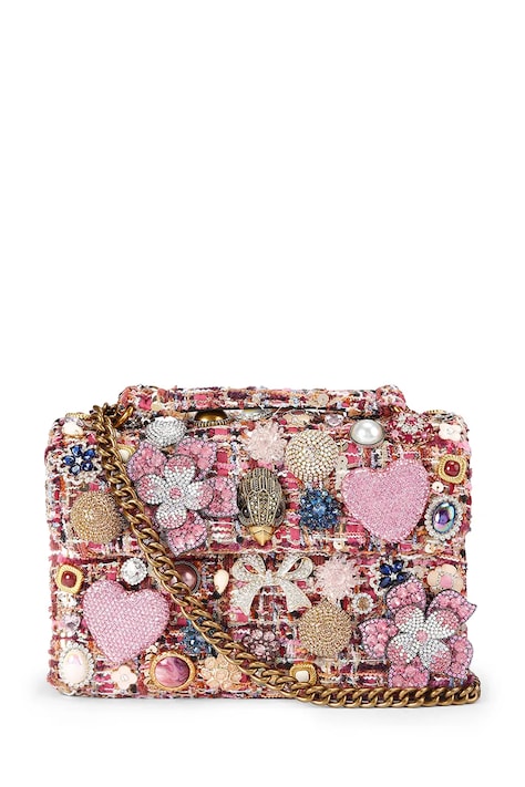 Kurt Geiger London torebka Kensington kolor bordowy 4857257609