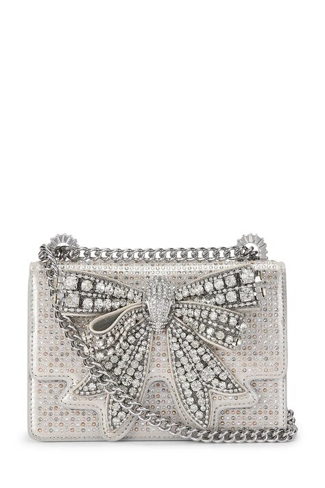 Kurt Geiger London torebka Shoreditch kolor srebrny 508263609