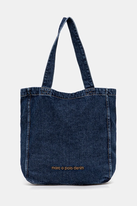 Marc O'Polo torebka bawełniana kolor granatowy 5000007433