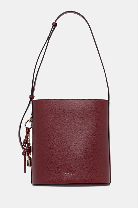 Furla torebka skórzana kolor czerwony WB01875 ARE000 CGQ00