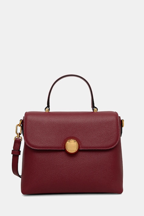 Furla torebka skórzana Moonlight S kolor czerwony WB01882 BX3036 CGQ00