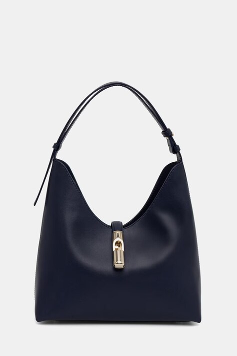 Furla torebka damska skórzana Goccia M granatowa WB01499 BX3104 4852S