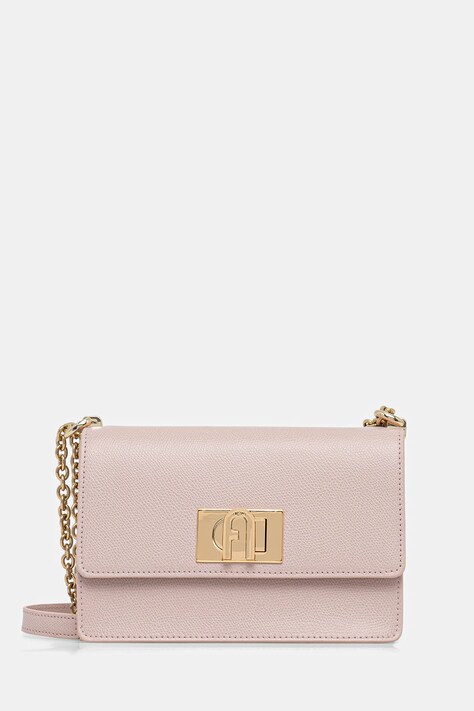 Furla torebka skórzana kolor różowy BAFKACO ARE000 2814S