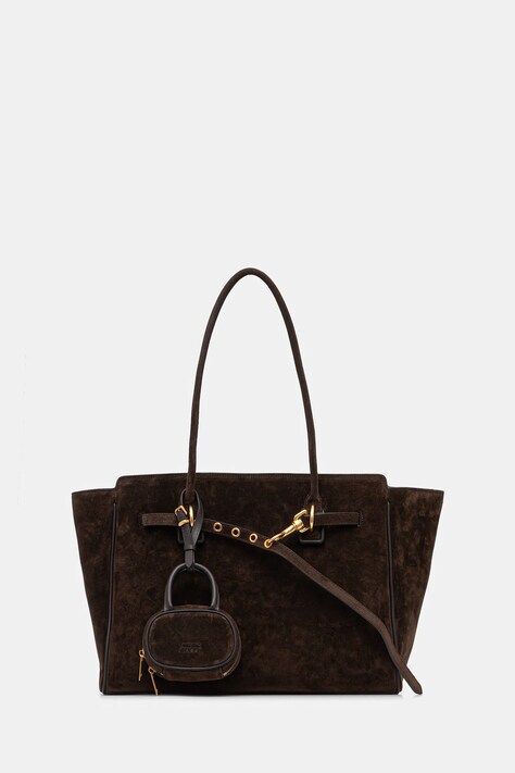 Miss Sixty torebka zamszowa kolor brązowy 6S4GJ80100