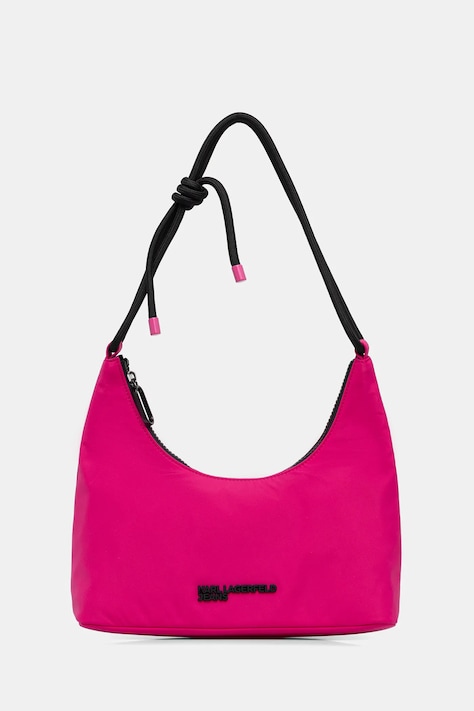 Τσάντα Karl Lagerfeld Jeans χρώμα: ροζ, B1W30168